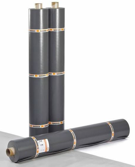 BAUDER Thermofol M-12 Мембрана ПВХ 1,2 ММ серая (1.5 x 20 М) - Зображення 5